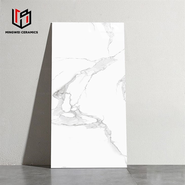 Luxury White Glossy Polished Ceramic Tile Floor And Wall